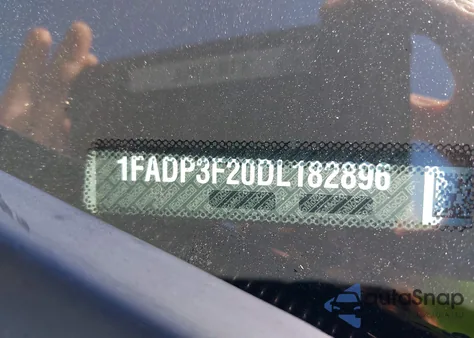 2013 Ford Focus Se from USA, damaged, VIN 1FADP3F20DL182896